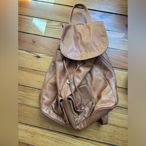 Leather Backpack